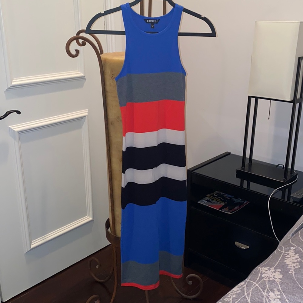 Express colorblock dress